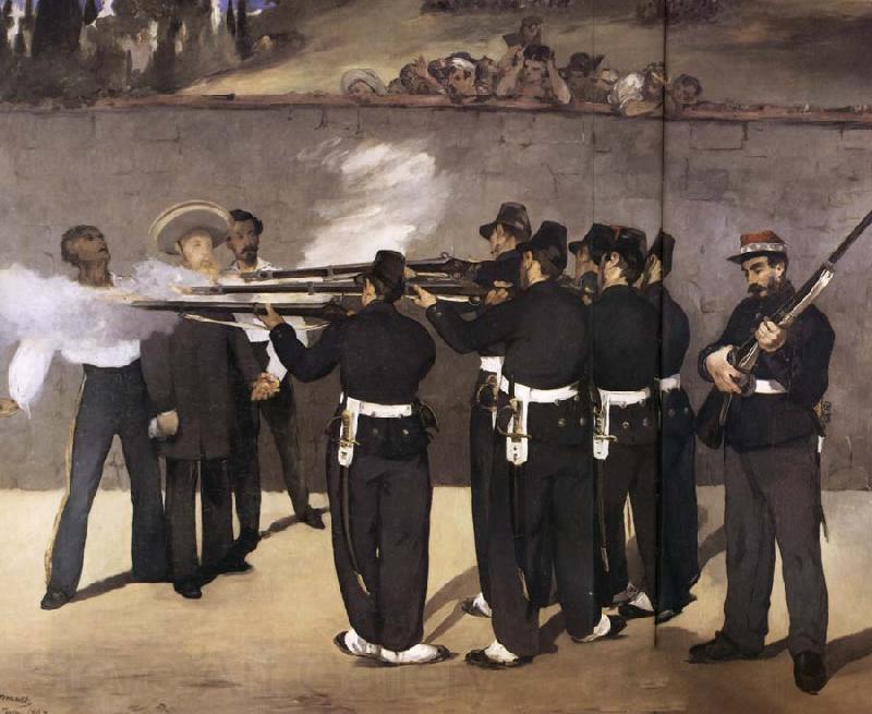 Edouard Manet The Execution of Maximilian Norge oil painting art
